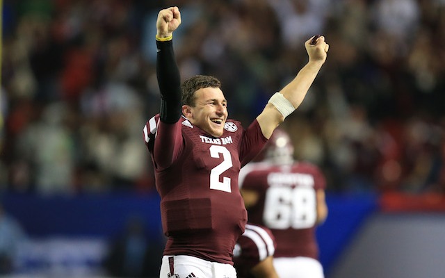 Just for the record, Johnny Manziel went to Texas A&M. (USATSI)