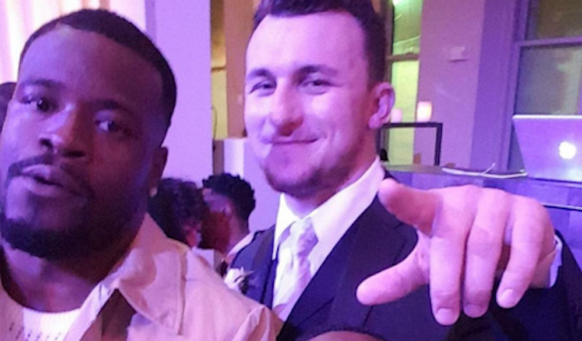 Johnny Manziel can rap. (Instagram/ChrisMike33)