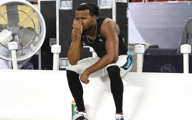 Josh Norman doesn't sound very happy with the Panthers. (USATSI)