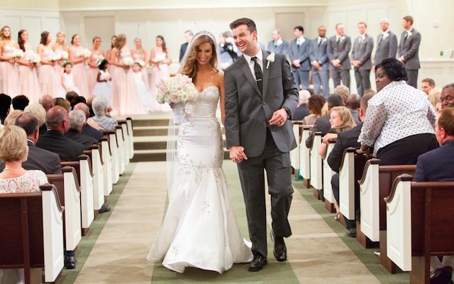 AJ McCarron and Katherine Webb have been married for two months. (Facebook/Kim Box Photography)