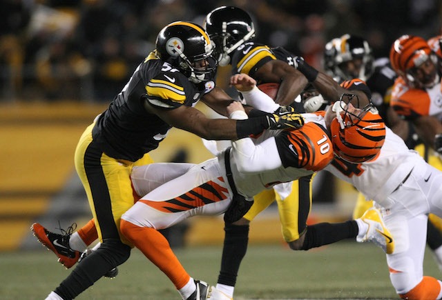 Kevin Huber had a rough first quarter in Pittsburgh. (USATSI)