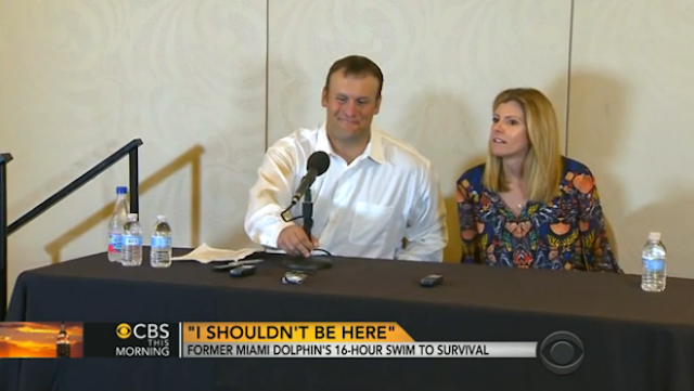 Rob Konrad lived through a boater's worst nightmare. (CBS News)