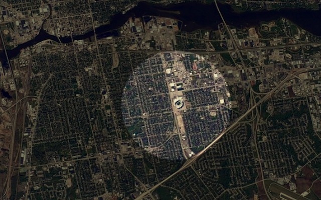 Aerial Views of Lambeau Field