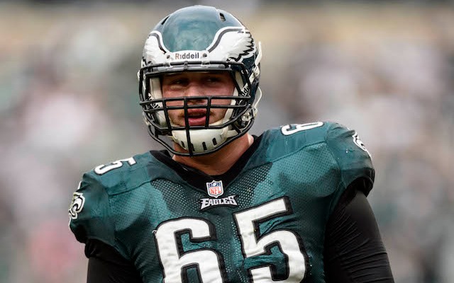 Lane Johnson will miss the first four games of the 2014 season. (USATSI)