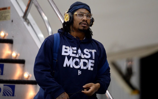 Marshawn Lynch was the only Seahawks player who didn't practice on Wednesday. (USATSI)
