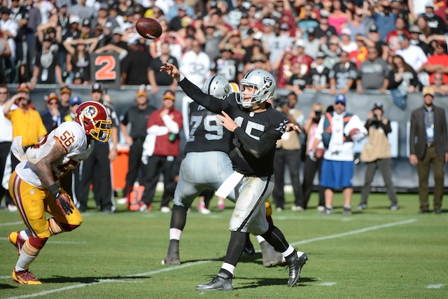 Matt McGloin is Raiders starter until further notice, Terrelle