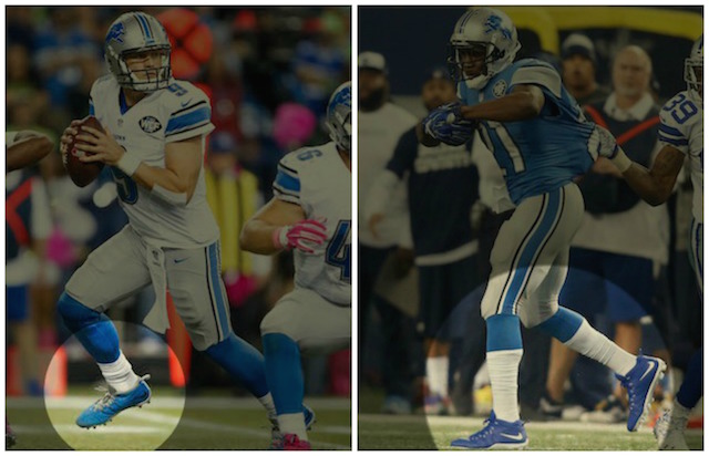 NFL Fines Matthew Stafford Nearly $6,000 for Wearing Blue Cleats