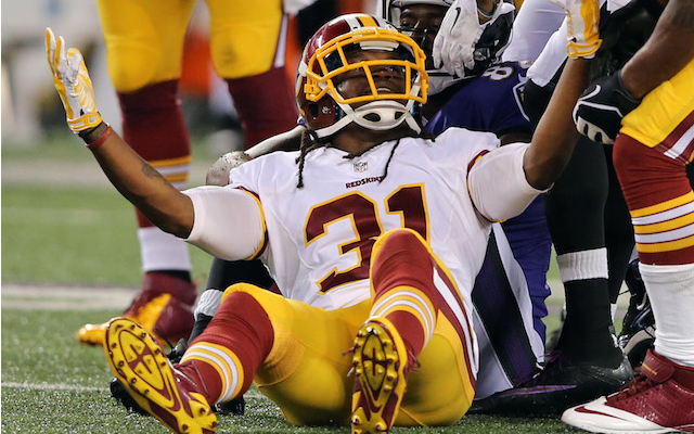 Redskins' Brandon Meriweather suspended two games for hits with