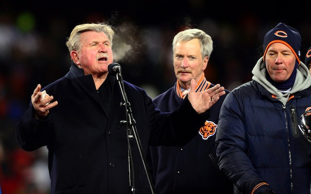 Mike Ditka's Chicago Bears Jersey and Sweater Retirement Presentation  Formerly Displayed at Mike Ditka's Restaurant