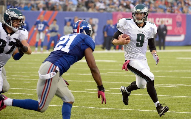 Nick Foles will reportedly be the Eagles starting quarterback in Week 6. (USATSI)