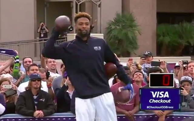 Giants' Odell Beckham Jr. almost recreates amazing 1-handed catch, breaks  NFL record for receiving yards