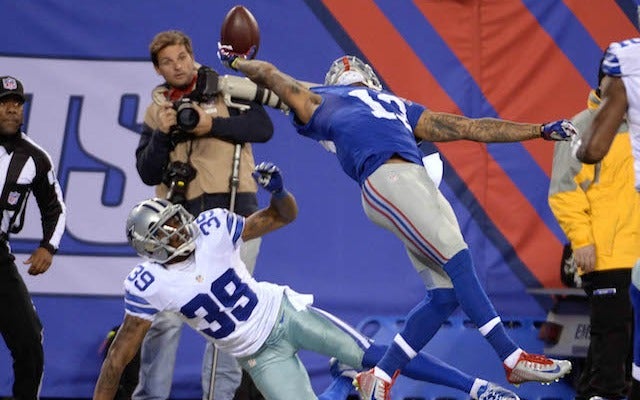 There's a new angle of Odell Beckham Jr's catch. (USATSI)