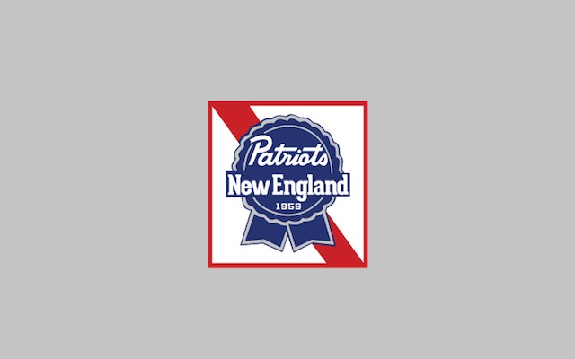 Here's what you get when you combine the Patriots with beer. (Design by Ryan K. Fishman)