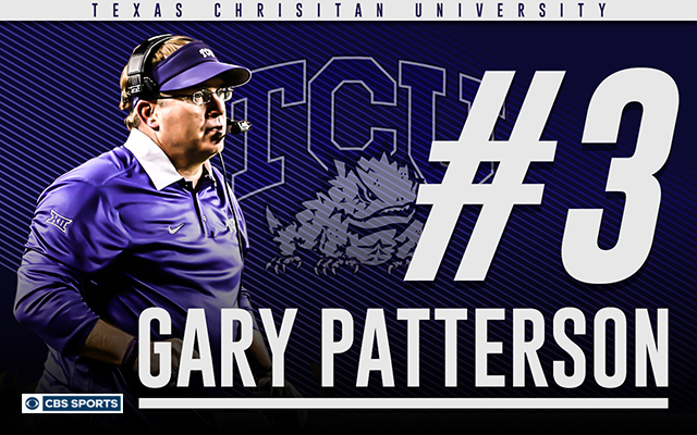 It's time to stop underrating Gary Patterson. (CBS Sports Graphic)