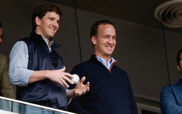 Peyton and Eli Manning are making some serious money off-the-field. (USATSI)