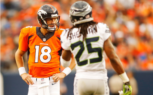 Will Peyton Manning get revenge for that game back in February? (USATSI)