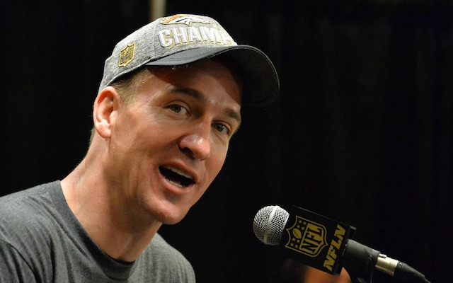 Peyton Manning might be regretting his choice of words in a 2001 book. (USATSI)