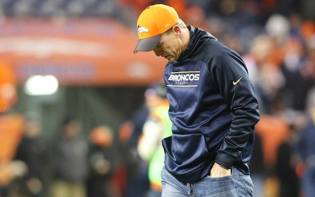 Peyton Manning's foot is still bothering him. (USATSI)