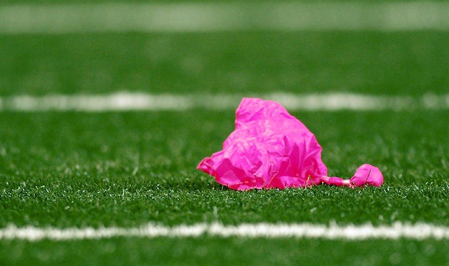 NFL switching back to yellow penalty flags after one week of pink 