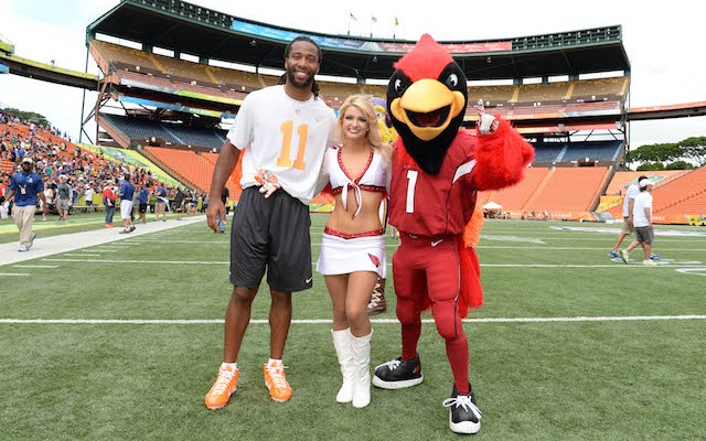 Larry Fitzgerald and Big Red could be closer to home for the 2015 Pro Bowl. (USATSI)