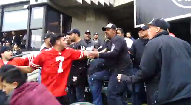 Fan violence mars Raiders-49ers game - NBC Sports