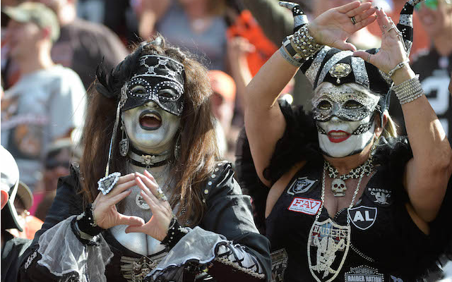 Raiders fans actually have something to cheer about this year. (USATSI)