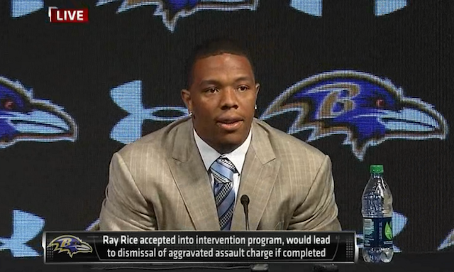 The Ravens expect Ray Rice to miss at least three games in 2014. (ESPN)