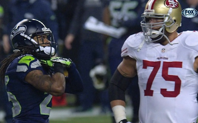 Reactions to Richard Sherman going off on Michael Crabtree following the  Seahawks' NFC Championship win – Daily News