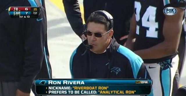 Analytical Ron definitely isn't as catchy as Riverboat Ron. (Fox/NFL)