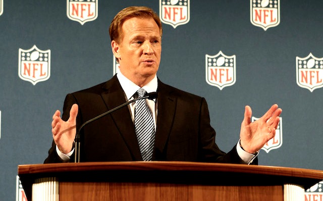 Roger Goodell didn't win many people over with his press conference on Friday. (USATSI)