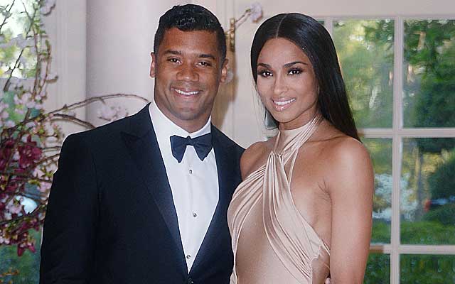 It turns out that Russell Wilson and Ciara might actually be a thing. (Getty Images)