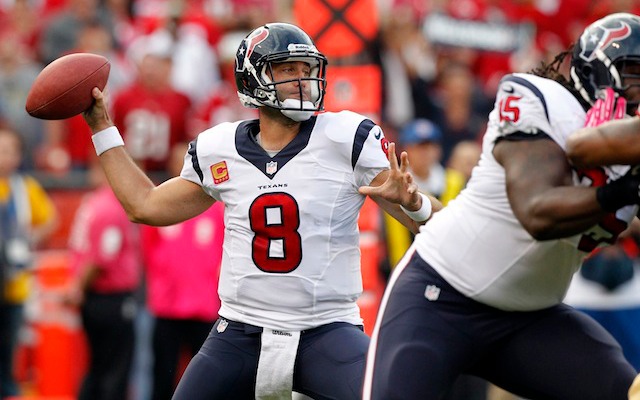 Houston Texans: Matt Schaub Unable To Rebound This Time Vs Cowboys, News,  Scores, Highlights, Stats, and Rumors