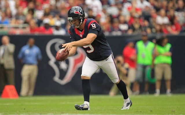 Report: Legendary Punter Shane Lechler Cut by Texans After 5