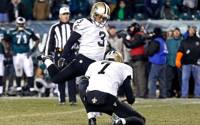 Shayne Graham is staying in New Orleans. (USATSI)