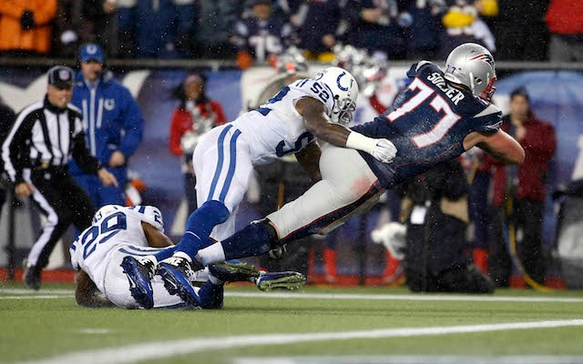 Should this Nate Solder touchdown have counted? (Getty Images)