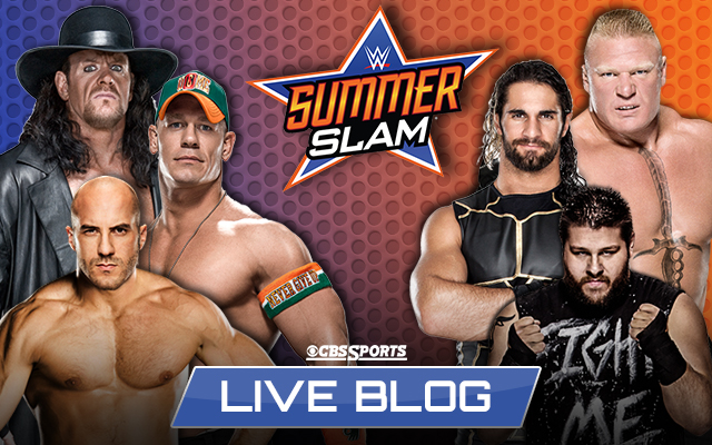 WWE SummerSlam will be a four-hour event for the first time Sunday. (CBS Sports Graphic)