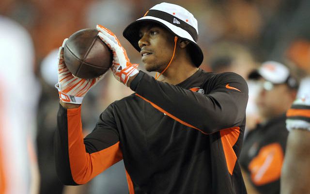 Terrelle Pryor is out in Cleveland. (USATSI)