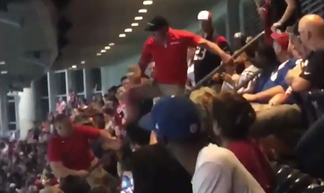 WATCH: Frustrations Turn Into Fights Among Texans Fans Against