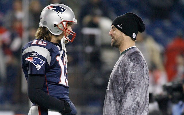 Tom Brady and Aaron Rodgers have never started against each other. (USATSI)
