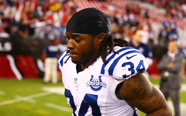 Trent Richardson says it's fair that Donald Brown is starting over him. (USATSI)