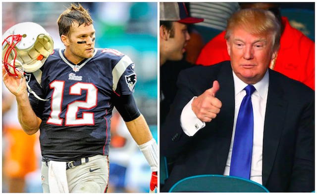 The Patriots are like China? That's what Donald Trump says. (USATSI)