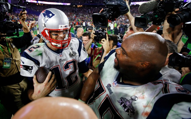 LOOK: Vince Wilfork tells Tom Brady he's 'looking forward to hitting' him 