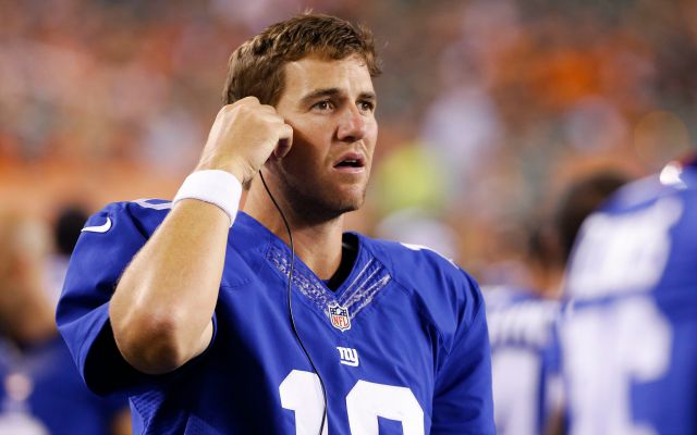 Eli Manning Rips Report He Wants To Be Nfls Highest Paid All Wrong