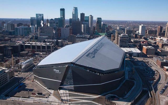 vikings stadium super bowl