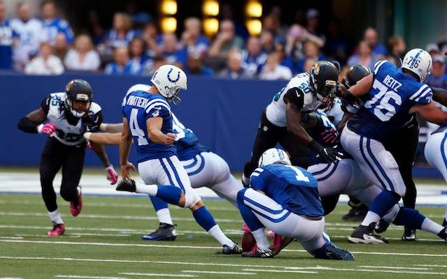 Adam Vinatieri has scored over 1,000 points for two different teams. (USATSI)