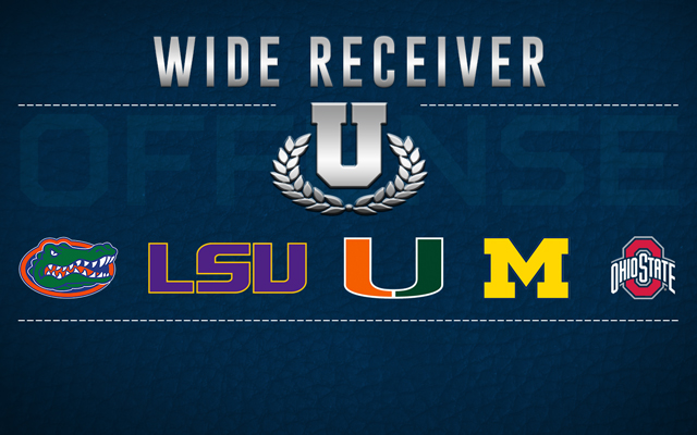 Which school is the real WR U? (CBS Sports)