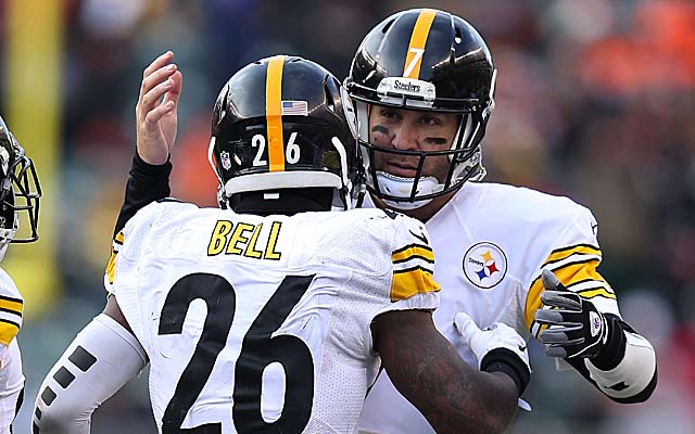 Bell and Roethlisberger are having an outstanding season. (Getty Images)