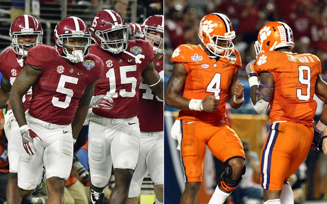 Expert Picks For Clemson Vs Alabama In The 2016 National