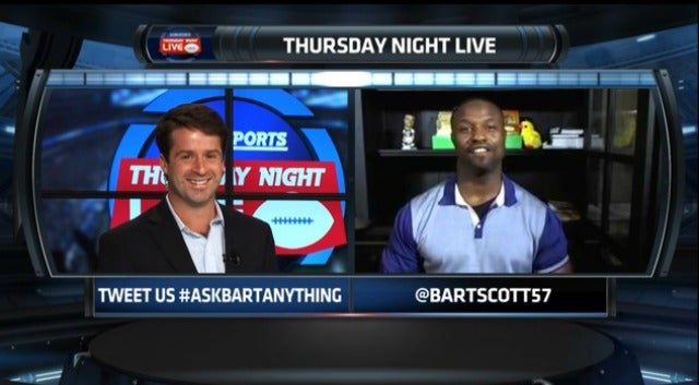 Bart Scott was asked how many times he could bench Will Brinson. (CBSSports.com)