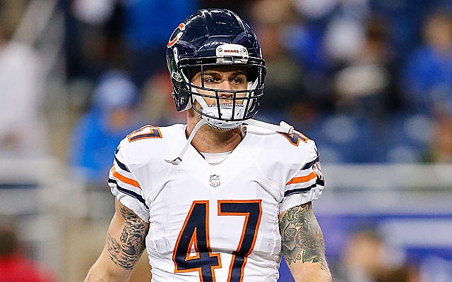 Chris Conte would rather die early than not play in the NFL at all ...